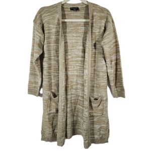 POOF New York Long Open Cardigan